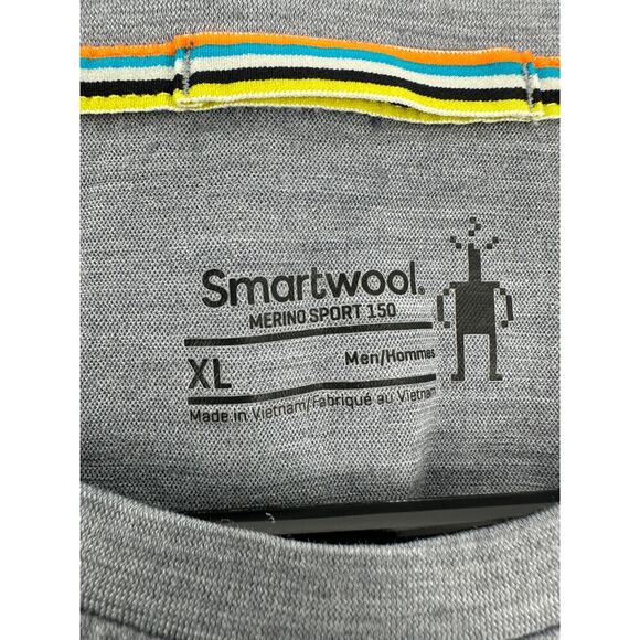 Smartwool Men's Merino Sport 150 Camping with Friends Graphic Tee - Picture 8 of 9